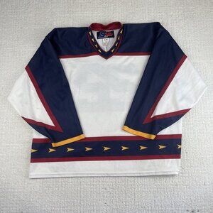 VINTAGE Atlanta THRASHERS BLANK SP Canada Made Jersey, Size XXL Read*